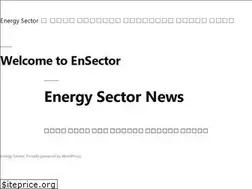 Sites similar to ensector.com