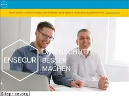Sites similar to ensecur.de