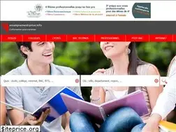 Sites similar to enseignement-prive.info