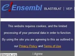 Sites similar to ensembl.org