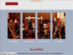 Sites similar to ensemble-entheos.com