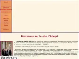 Sites similar to ensembleallegri.com