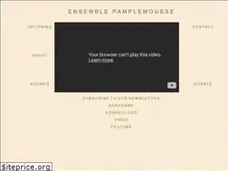 Sites similar to ensemblepamplemousse.org