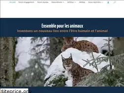 Sites similar to ensemblepourlesanimaux.org