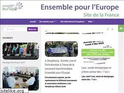 Sites similar to ensemblepourleurope.fr