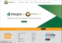 Sites similar to ensemblevideo.com