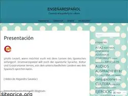 Sites similar to enseniarespaniol.wordpress.com