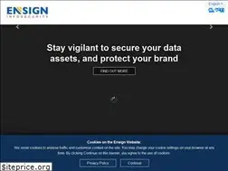 Sites similar to ensigninfosecurity.com