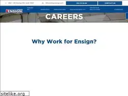 Sites similar to ensignjobs.com