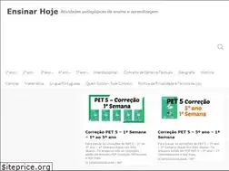 Sites similar to ensinarhoje.com