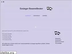 Sites similar to ensinger-bauerntheater.de