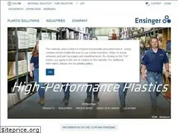 Sites similar to ensinger-online.com