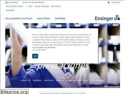 Sites similar to ensinger.es