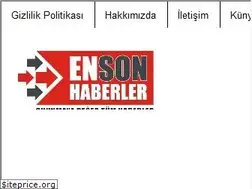 Sites similar to ensonhaberler.com.tc