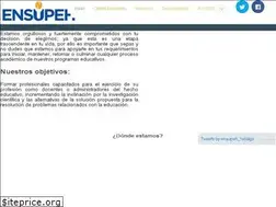 Sites similar to ensupeh.edu.mx