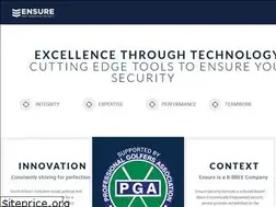 Sites similar to ensuresecurity.co.za