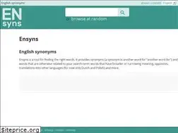 Sites similar to ensyns.com