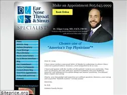 Sites similar to ent-sinus.com
