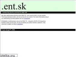 Sites similar to ent.sk
