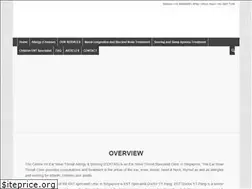 Sites similar to entdoctor.com.sg