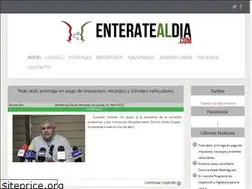 Sites similar to enteratealdia.com