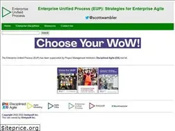 Sites similar to enterpriseunifiedprocess.com