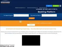 Sites similar to entertainersworldwide.com