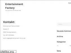 Sites similar to entertainment-factory.de