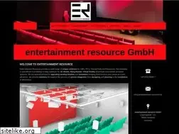 Sites similar to entertainment-resource.biz