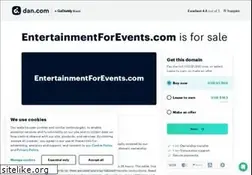 Sites similar to entertainmentforevents.com