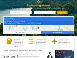 Sites similar to entfernungkm.com