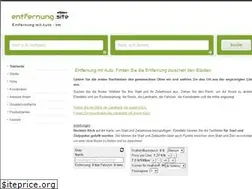 Sites similar to entfernungmitauto.de