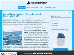 Sites similar to enthaertungsanlage-test.de