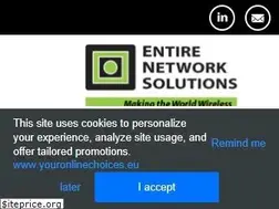 Sites similar to entirenetworksolutions.com