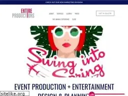 Sites similar to entireproductions.com