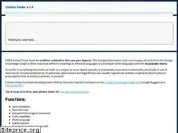 Sites similar to entities.page