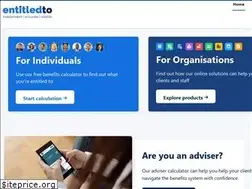 Sites similar to entitledto.co.uk