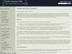 Sites similar to entity-systems.wikidot.com