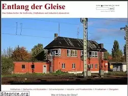 Sites similar to entlang-der-gleise.de
