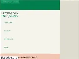 Sites similar to entlexington.com
