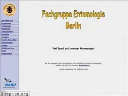 Sites similar to entomologie-berlin.de
