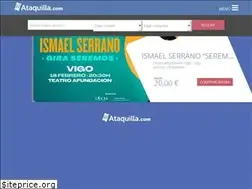 Sites similar to entradas.ataquilla.com