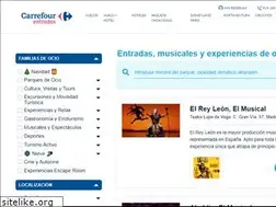 Sites similar to entradas.carrefour.es
