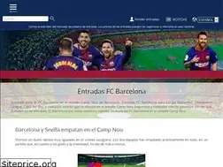Sites similar to entradasbarcelona.com