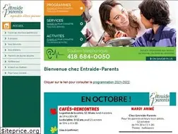 Sites similar to entraideparents.com