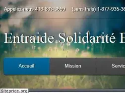 Sites similar to entraidesolidarite.com