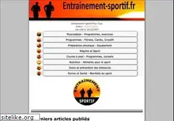 Sites similar to entrainement-sportif.fr