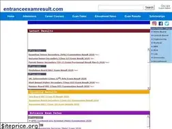 Sites similar to entranceexamresult.com