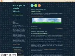 Sites similar to entrarporlapuertatrasera.blogspot.com