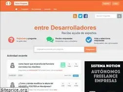 Sites similar to entredesarrolladores.com